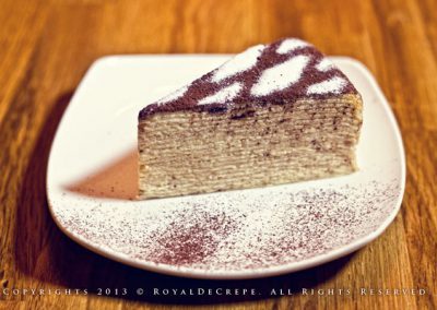 Tiramisu Crepe Cake